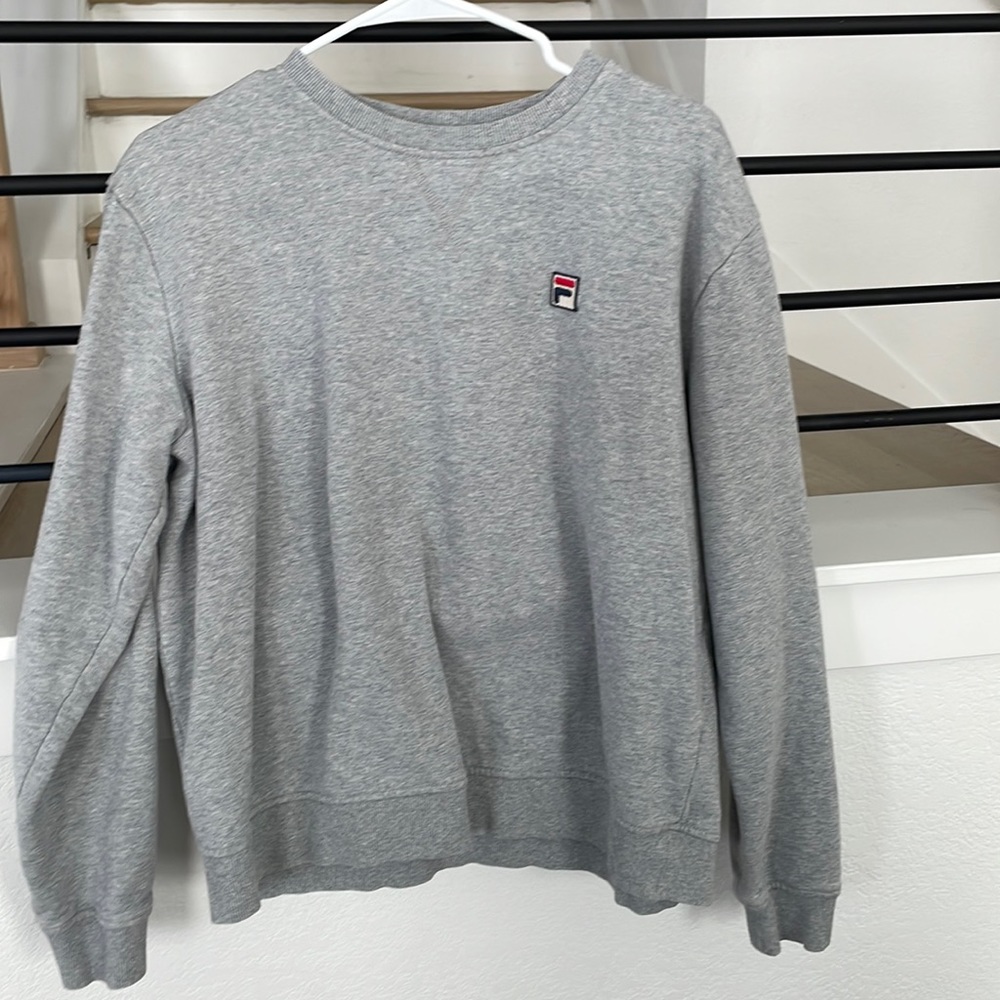 Gray sweater
